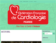 Tablet Screenshot of coeuretsanteamiens.com